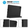 For Samsung Galaxy Tab A11 Kids Case Shockproof Cover With Stand - Black Image 3