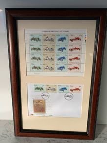 Gordon Bennett Race Centenary - Official An Post Framed Stamp Set 2003