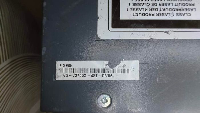 Cisco Catalyst WS-C3750X-48T-S