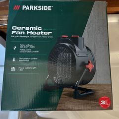 Ceramic fan heater