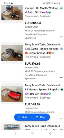 Vintage Tomy Turbo Dashboard