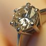 18ct White Gold Vintage Natural 1.5 ct. Diamond Ring Image 9