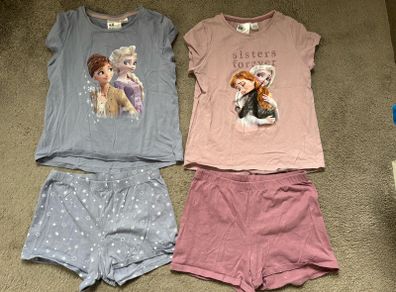 Set of 2 frozen girls pj 6-8 years 122/128cm