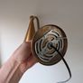 Mid century style raw brass wall sconces (x2), unused Image 4