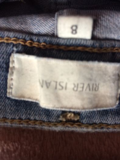 River island Amelie Jeans size 8 long leg