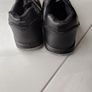 Black Leather Men's Safety Shoes Size 11 Image 8