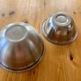 Pair of stainless steel mixing bowls Image 3