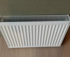 Small double panel radiator
