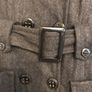 dark grey wool blend coat size 12 Image 3