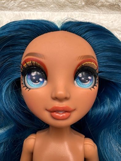 Rainbow High Skylar Bradshaw Doll Swim Damaged Lashes Used Please see photos