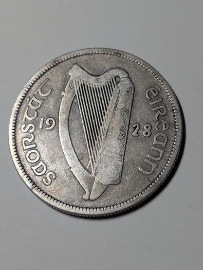 Irish half-crown silver 1928
