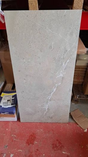 Beige Matt porcelain tiles marble effect 600x1200