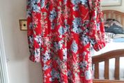 Red Floral Dress