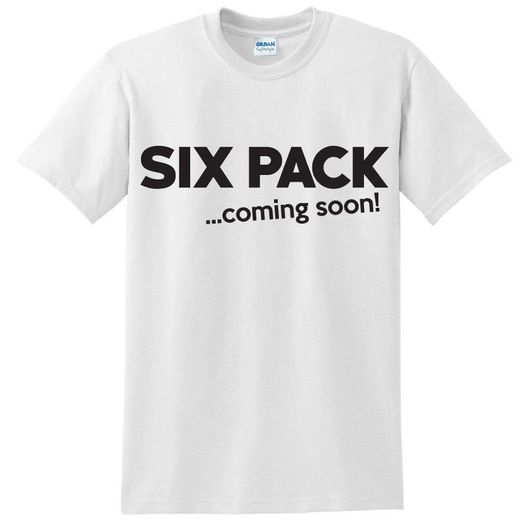 Six Pack Coming Soon T-shirt tee top shirt