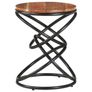 End Table 40x40x52 cm Solid Acacia Wood Image 3