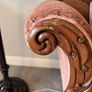 Antique Victorian Carved Walnut Sofa Image 3