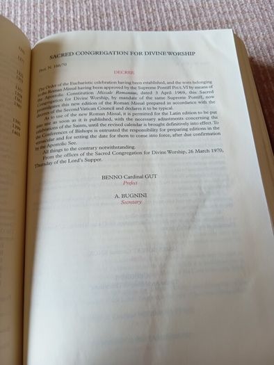 The Roman Missal. Approved for Use in the Dioceses of Ireland