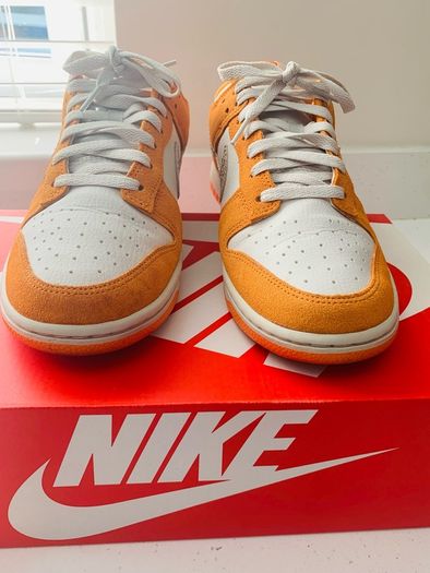 Nike Dunk Low "Safari Swoosh Kumquat" (UK 7.5 / EUR 42)