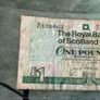 Bank of Scotland 1 Pound Bank Note Collectable Image 2