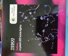 Crystal LED Icicle Lights