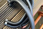 Bugaboo Donkey Leather Bumper Bars In Swords