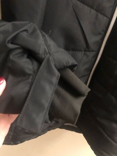 Crane warm black coat (age 15-16)