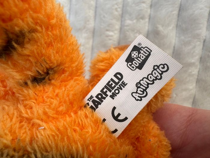 The Garfield Movie Baby Garfield approx. 8" Used Please see photos