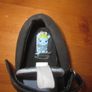 CLARKS     black patent with toy    size  2 F Image 6