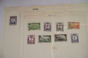 A Collection of Stamps from French Colonies and Dependencies on Loose Pages