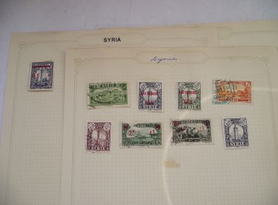 A Collection of Stamps from French Colonies and Dependencies on Loose Pages