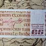 5 Pound B Series 14/10/77 Irish Note Image 2