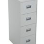 4 Drawer Filing Cabinet Metal Image 3