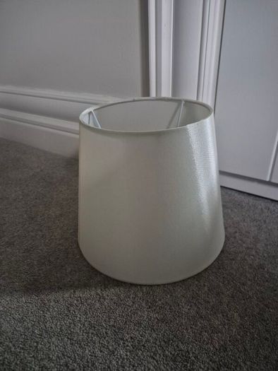 Satin lamp shade