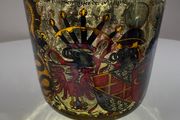 Vintage German Alfred Taube Enameled Armorial Pokal Goblet