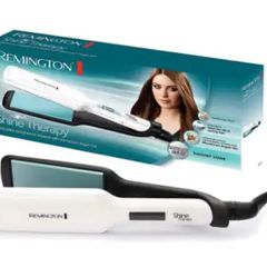 BRAND NEW! Remington Shine Therapy Wide Plate Straightener (infused With Moroccan Oil)