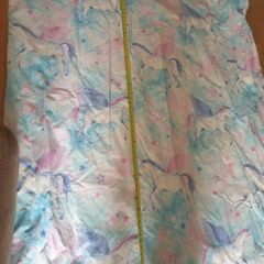 unicorn curtains and duvet set