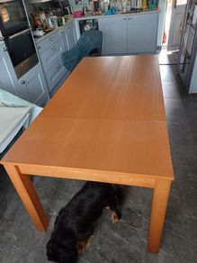 Extendable Dining table 8 chairs