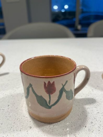 Nicolas Moss pottery tea mugs