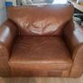 Fine Italian leather couch  and optional loveseat Image 7