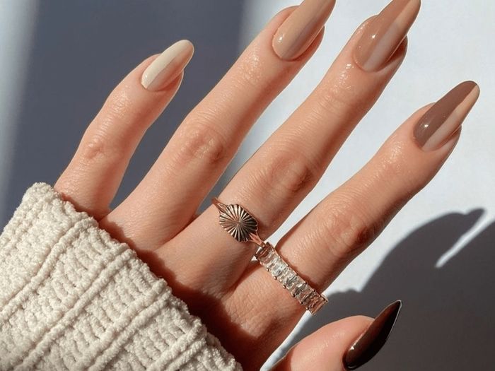 Solid Nail Gel Polish 4 in 1