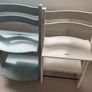 2x Stokke Tripp Trapp High Chairs (Baby Blue or White) Image 3