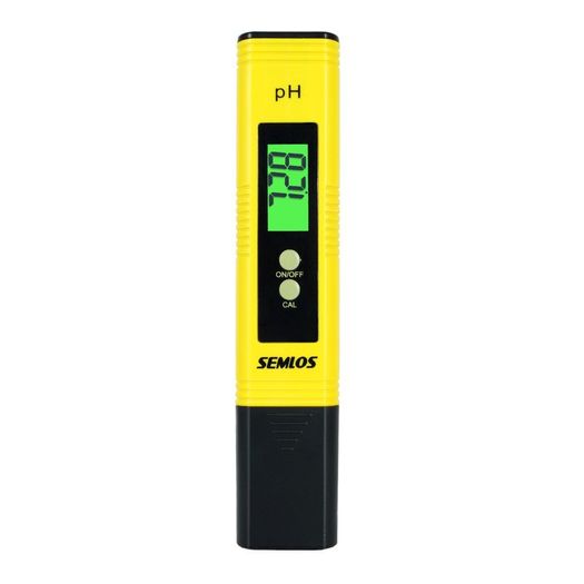 0.01 Resolution Digital PH Meter Large LCD Pen Water Quality Tester with Auto Calibration Function and 0.00-14.00 Measurement Range