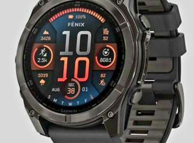 Garmin Fenix 8 AMOLED Sapphire Titanium Black 47mm