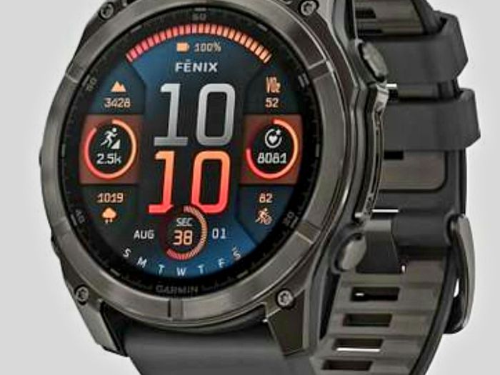 Garmin Fenix 8 AMOLED Sapphire  Titanium Black 47mm
