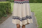 Wool poncho