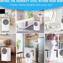 FREE EXPRESS SHIPPING 10L Portable & Compact Dehumidifier 10 Litre, Digital Display, Continuous Drainage and 24Hr Timer Function, Ideal for Home Image 4