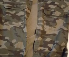 camouflage jacket medium new