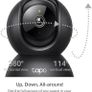 anTilt Indoor Camera House Security Camera, WiFi Camera, No Monthly Fee, AI Detection, Dog Camera, Baby Camera Monitor, CCTV, 360 View, Night Vision, Works with Alexa & Google Image 3