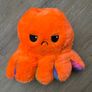 Reversible Octopus Plush (rainbow and orange) Image 3