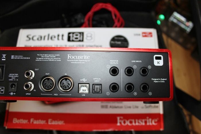 Focusrite Scarlett 18i8 Gen 2
